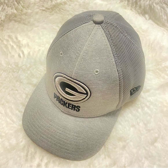 New Era Packers Gray Cap with Logo - Picture 2 of 6